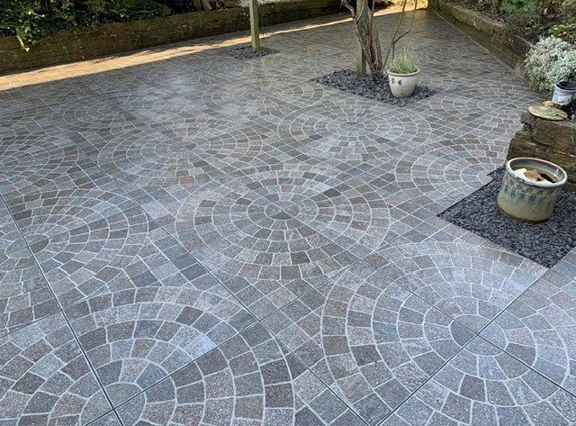 Patio project by P.A. Vine & Son, Yeovil, Somerset