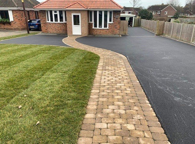 Patio project by P.A. Vine & Son, Yeovil, Somerset